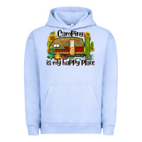 Pigment Grape Ice camping is my happy place caravan Urban Hoodie - BarkalooDesign