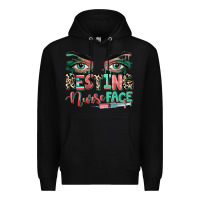 Black resting nurse face Premium Hoodie - RanaPortraitStore
