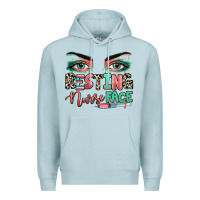 Blue Mist resting nurse face Premium Hoodie - RanaPortraitStore