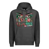 Charcoal Heather resting nurse face Premium Hoodie - RanaPortraitStore