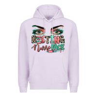 Lilac resting nurse face Premium Hoodie - RanaPortraitStore