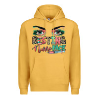 Mustard resting nurse face Premium Hoodie - RanaPortraitStore