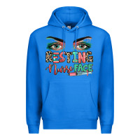 True Royal resting nurse face Premium Hoodie - RanaPortraitStore