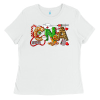 White Christmas CNA Certified Nursing Assistant Ladies Tee - LillyAllenDesigns