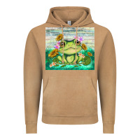 Vintage Camel frog with sunflower Vintage Hoodie - TumblerDesignByShophia