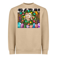 Mushroom Easter Bunny Tumbler Heavyweight Sweatshirt - BundleAndBundleShop