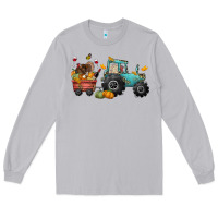 Moon Dust thanksgiving tractor Long Sleeve Tee - CowGirlArtShop