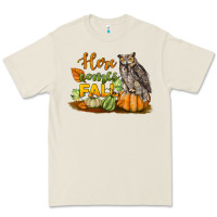 Here Comes Fall Owl Premium Tee | Teevron