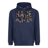 Navy race life Heavyweight Hoodie - RacoonDesign