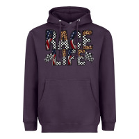 Plum race life Heavyweight Hoodie - RacoonDesign