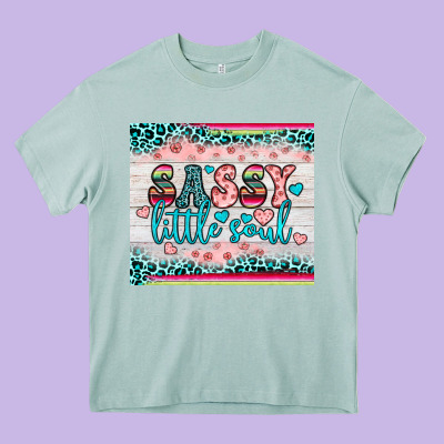 Sassy Little Soul Heavy Core Tee Designed By Jahusdesignshop