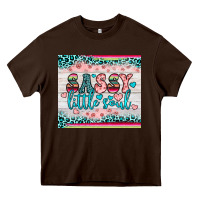 Chocolate Brown sassy little soul Heavy Core Tee - JahusDesignShop