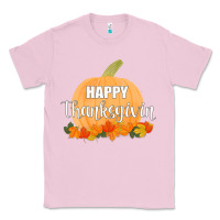 Bubblegum Pink Happy Thanksgiving Classic Tee - Bettercallsaul