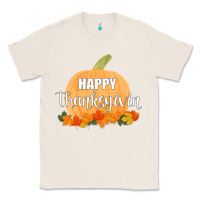 Natural Happy Thanksgiving Classic Tee - Bettercallsaul