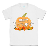 White Happy Thanksgiving Classic Tee - Bettercallsaul