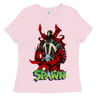 Bubblegum Pink spawn Ladies Tee - lanVoArt