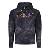 Cloud Black magic mushroom Vintage Hoodie - TumblerDesignByShophia