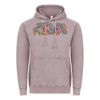 Vintage Zinc magic mushroom Vintage Hoodie - TumblerDesignByShophia