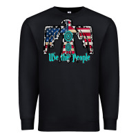 Black we the people Premium Sweatshirt - RacoonDesign