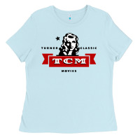Baby Blue turner classic movies 1f Ladies Tee - lanVoArt