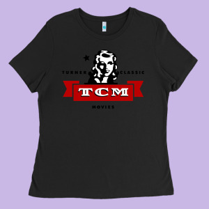 Turner Classic Movies 1f Ladies Tee Designed By Lanvoart