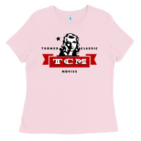 Bubblegum Pink turner classic movies 1f Ladies Tee - lanVoArt