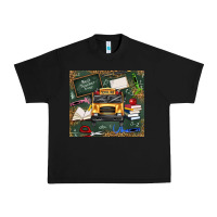 Black school bus back to school Urban Heavy Tee - texasbilliewilder