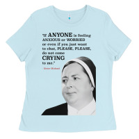Baby Blue sister michael Ladies Tee - lanVoArt