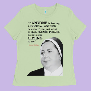 Sister Michael Ladies Tee Designed By Lanvoart