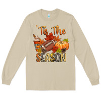 Mushroom tis the season football Long Sleeve Tee - CowGirlArtShop
