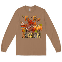 Toasted Coconut tis the season football Long Sleeve Tee - CowGirlArtShop