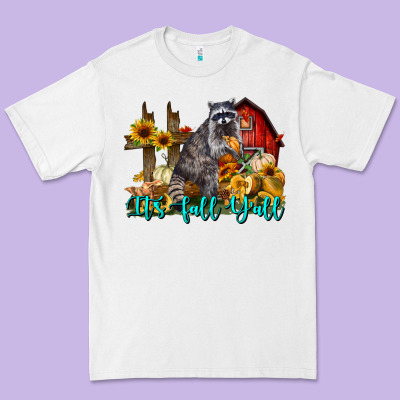 It's Fall Y'all Premium Tee Designed By Lillyallendesigns
