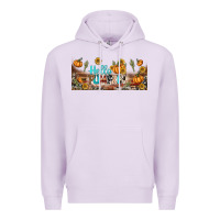Lilac hello pumpkin libbey glass Premium Hoodie - BundleAndBundleShop