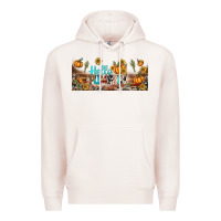 Pale Pink hello pumpkin libbey glass Premium Hoodie - BundleAndBundleShop