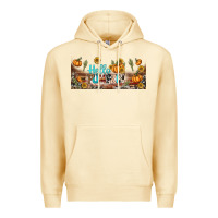 Pina Colada hello pumpkin libbey glass Premium Hoodie - BundleAndBundleShop
