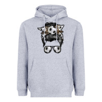 Heather Grey soccer mom Heavyweight Hoodie - RacoonDesign