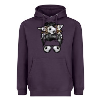 Plum soccer mom Heavyweight Hoodie - RacoonDesign