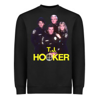Black t. j. hooker Heavyweight Sweatshirt - lanVoArt