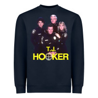 Navy t. j. hooker Heavyweight Sweatshirt - lanVoArt
