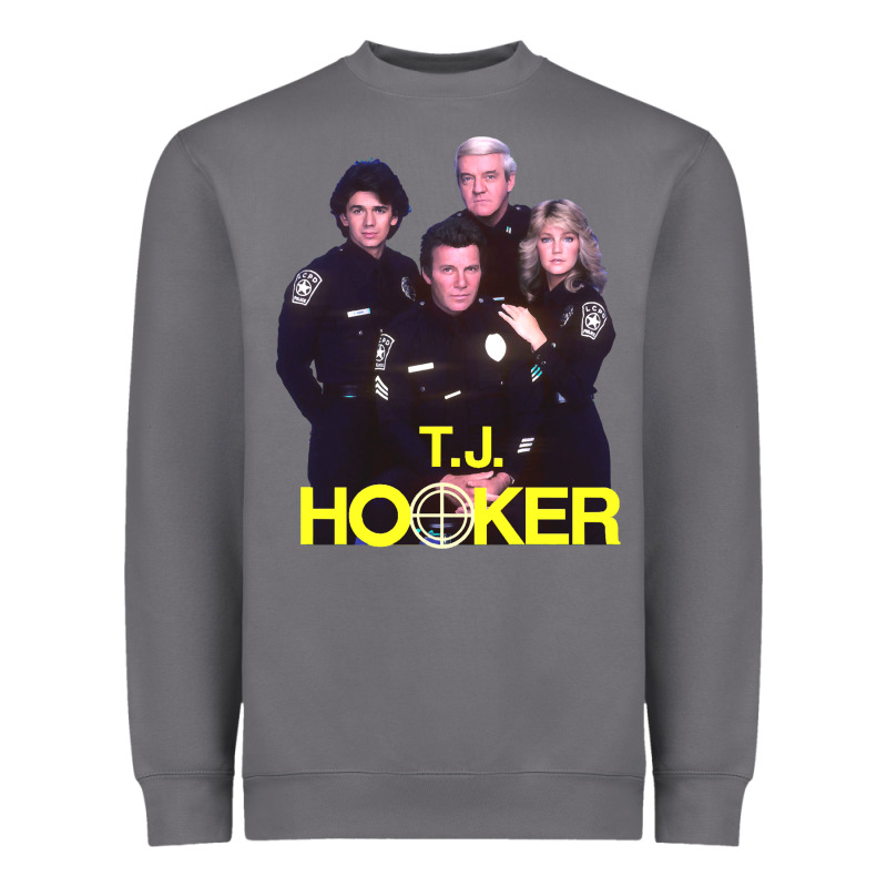 T. J. Hooker Heavyweight Sweatshirt by lanVoArt | Teevron