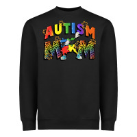 Black Autism mom Heavyweight Sweatshirt - FaDigitalArtStudio