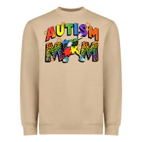 Mushroom Autism mom Heavyweight Sweatshirt - FaDigitalArtStudio