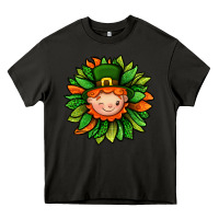 Asphalt St. Patricks Sunflower With Dwarf Heavy Core Tee - BundleAndBundleShop