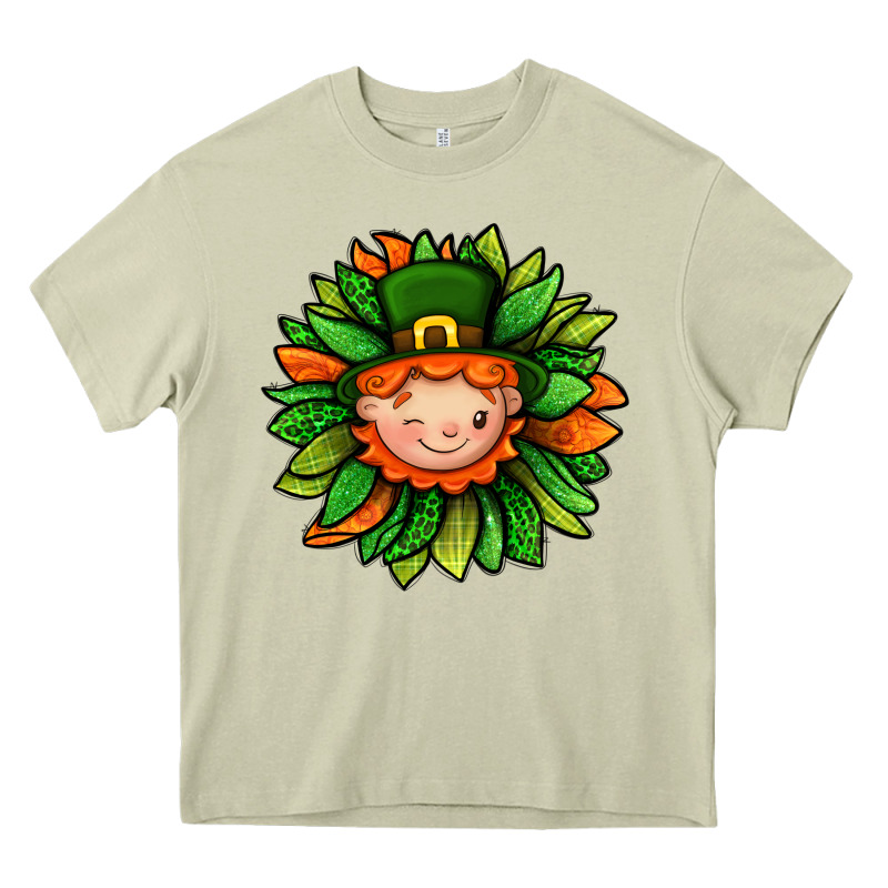 St. Patricks Sunflower With Dwarf Heavy Core Tee by BundleAndBundleShop | Teevron