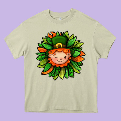 St. Patricks Sunflower With Dwarf Heavy Core Tee Designed By Bundleandbundleshop
