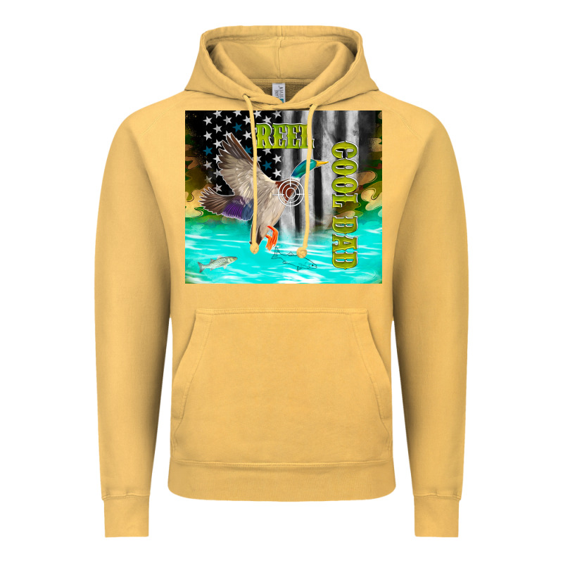 Reel Cool Dad Bass Vintage Hoodie by TumblerDesignByShophia | Teevron