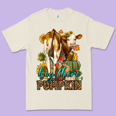 Hey There Pumpkin Fall Premium Tee Designed By Lillyallendesigns