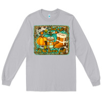 Moon Dust just a girl who loves fall background Long Sleeve Tee - Jasminsmagicworld