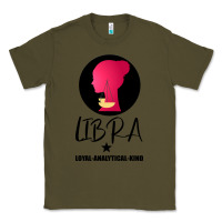 Army Green Libra Zodiac Sign Horoscope Birth Gift Girl Classic Tee - Bettercallsaul