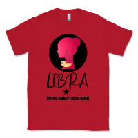 Red Libra Zodiac Sign Horoscope Birth Gift Girl Classic Tee - Bettercallsaul